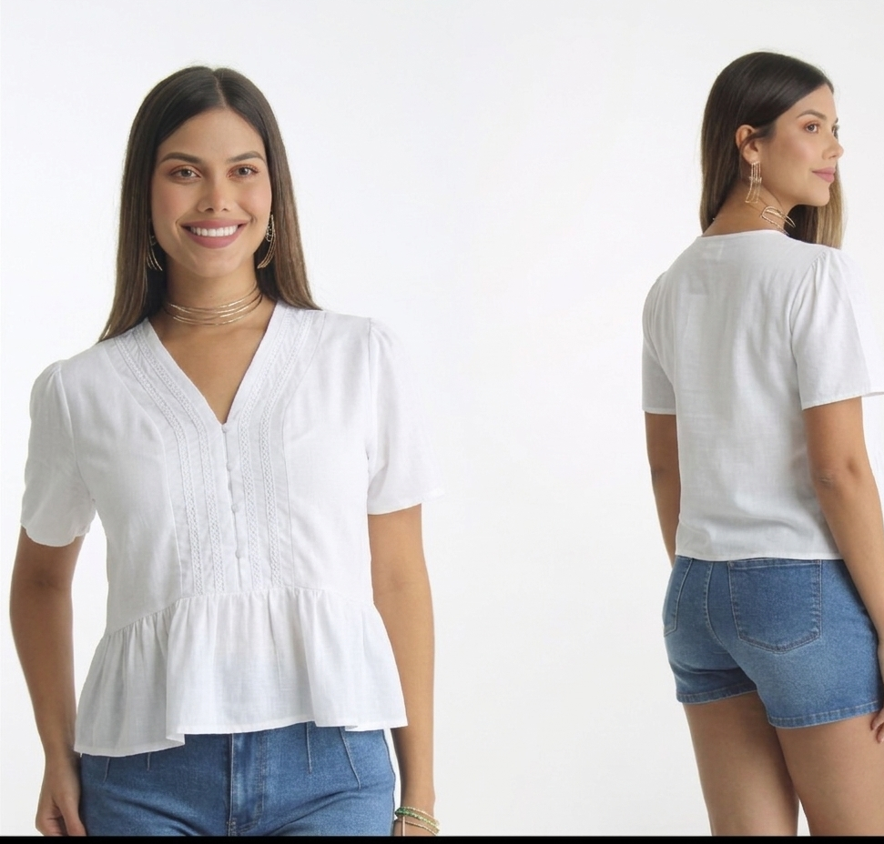 Blusa brillos