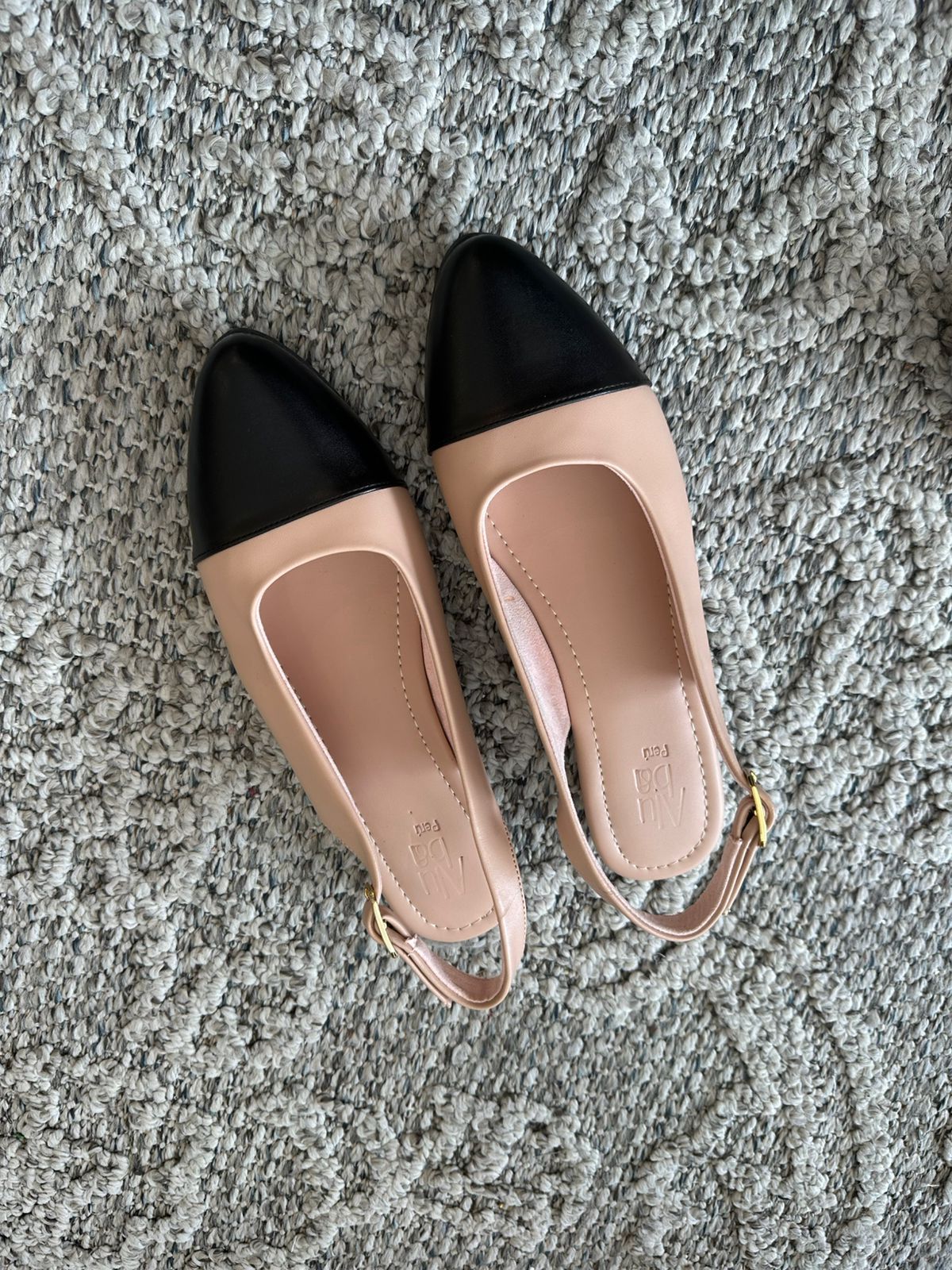 Mary punta color Slingbacks