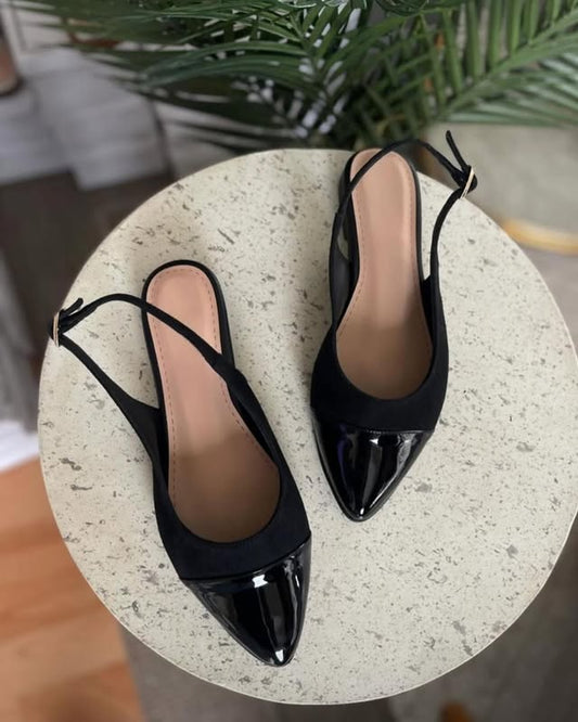 Sandalias Camurga Punta Charol