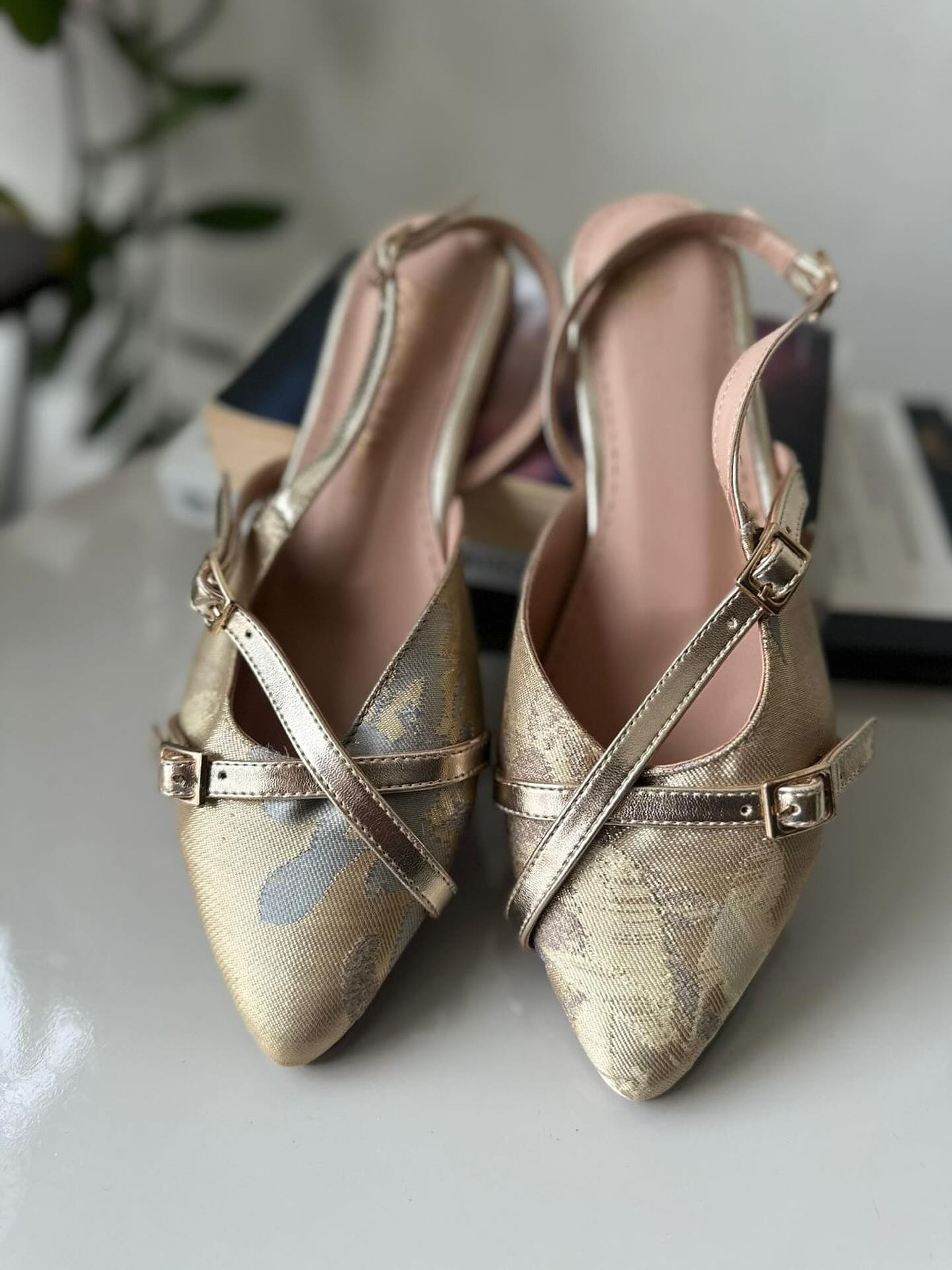 Sandalias Doble Tira Tela