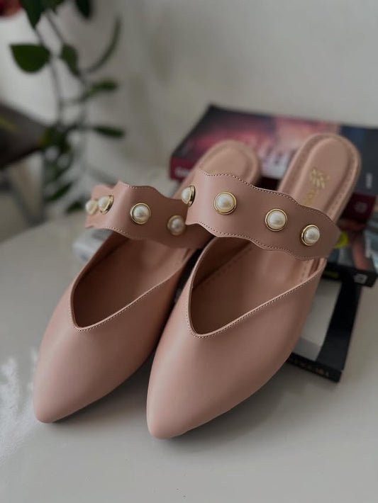 Flat Hebilla Perla