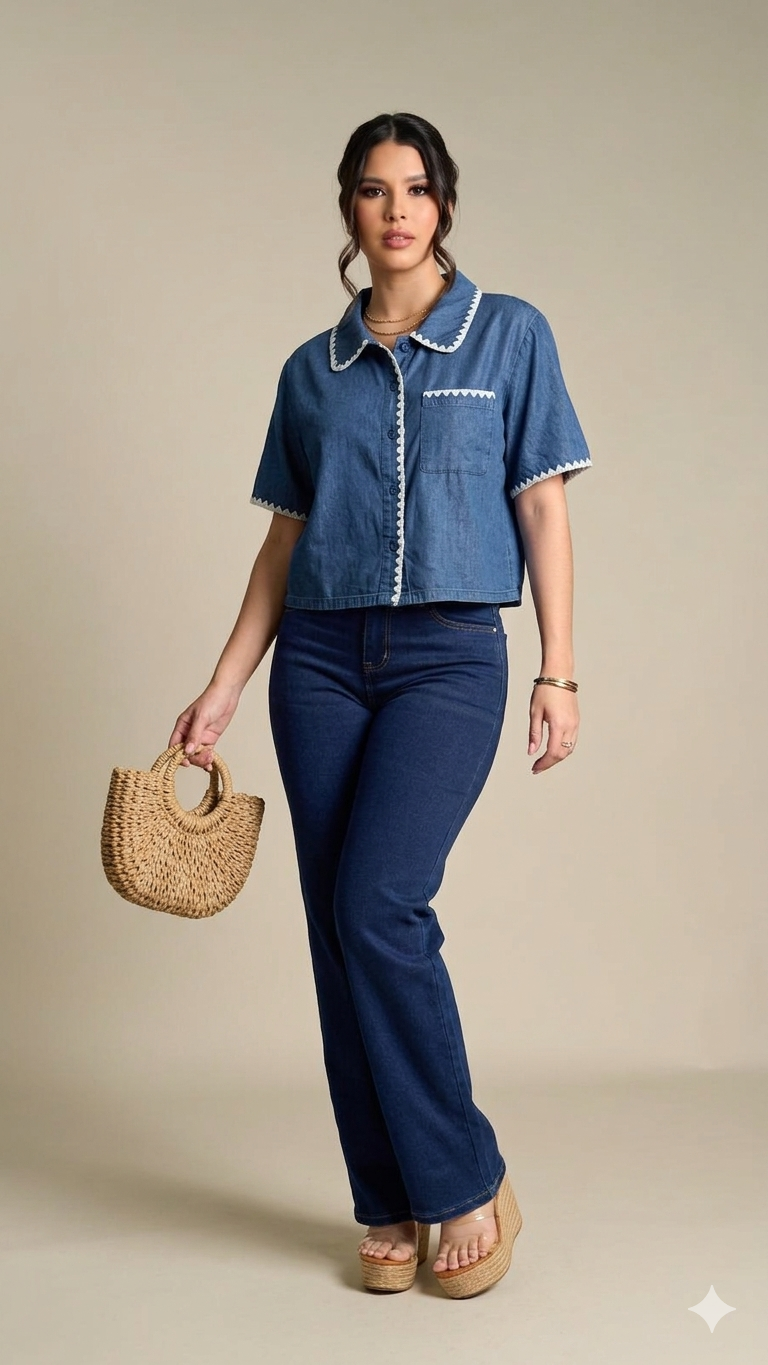 Blusa Jeans