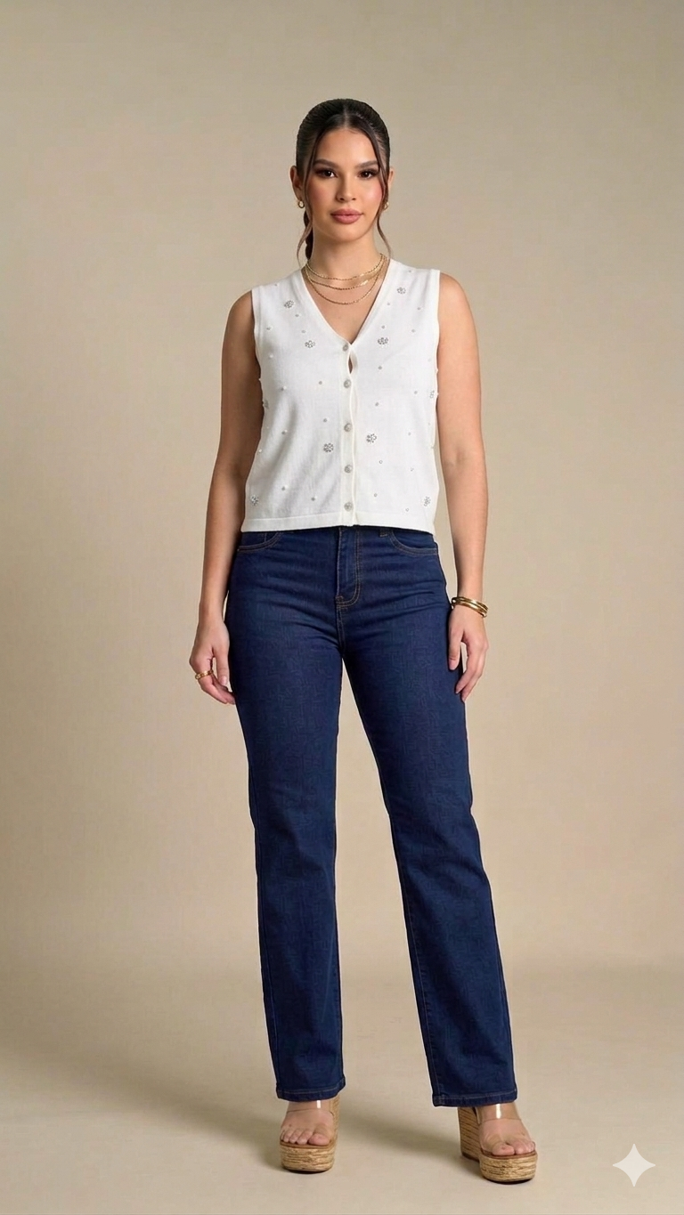 Blusa Perlas 127-D
