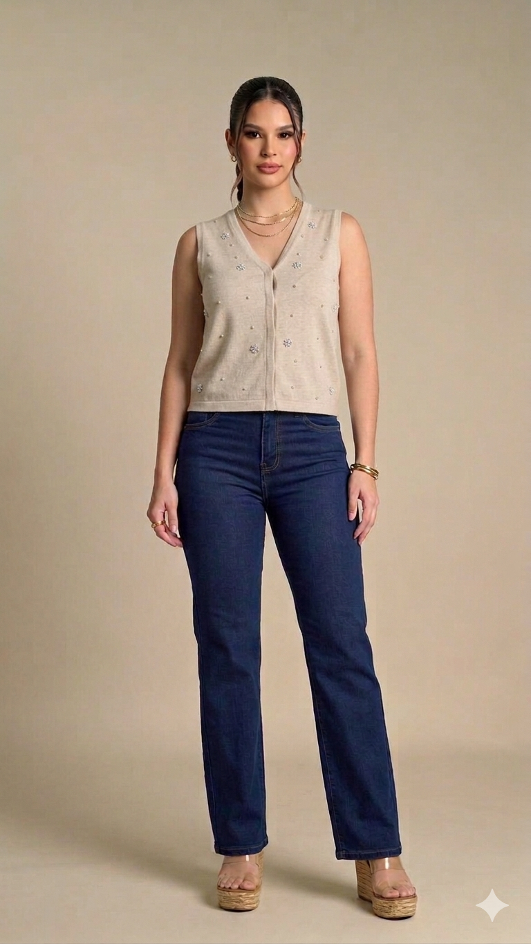 Blusa Perlas 127-D