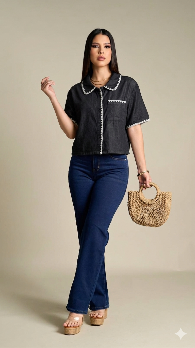 Blusa Jeans