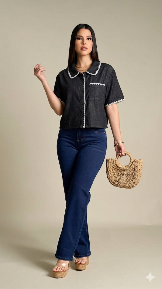 Blusa Jeans