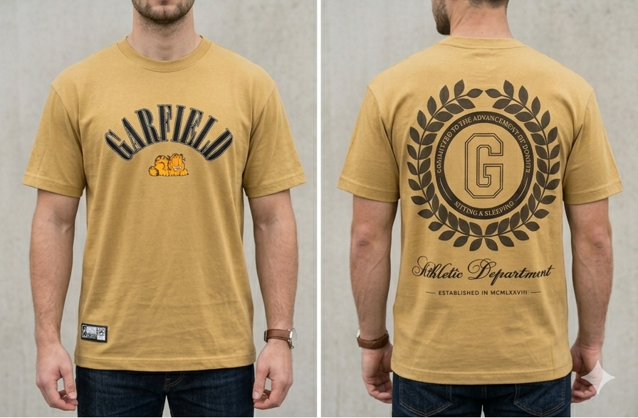 Sueter Garfield oversize
