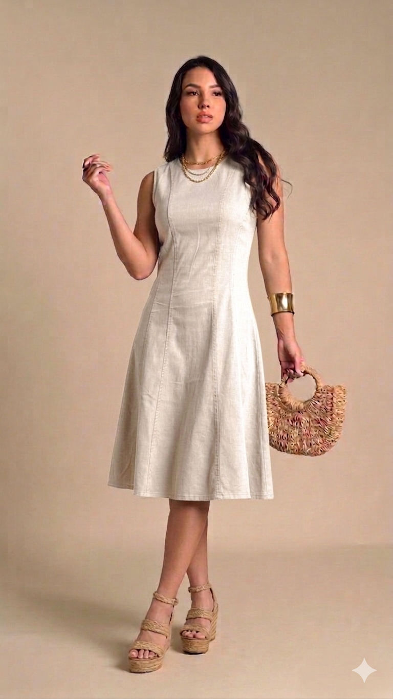 Vestido Drill NJZ2276