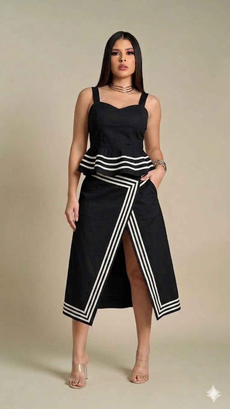 Conjunto falda + sueter
