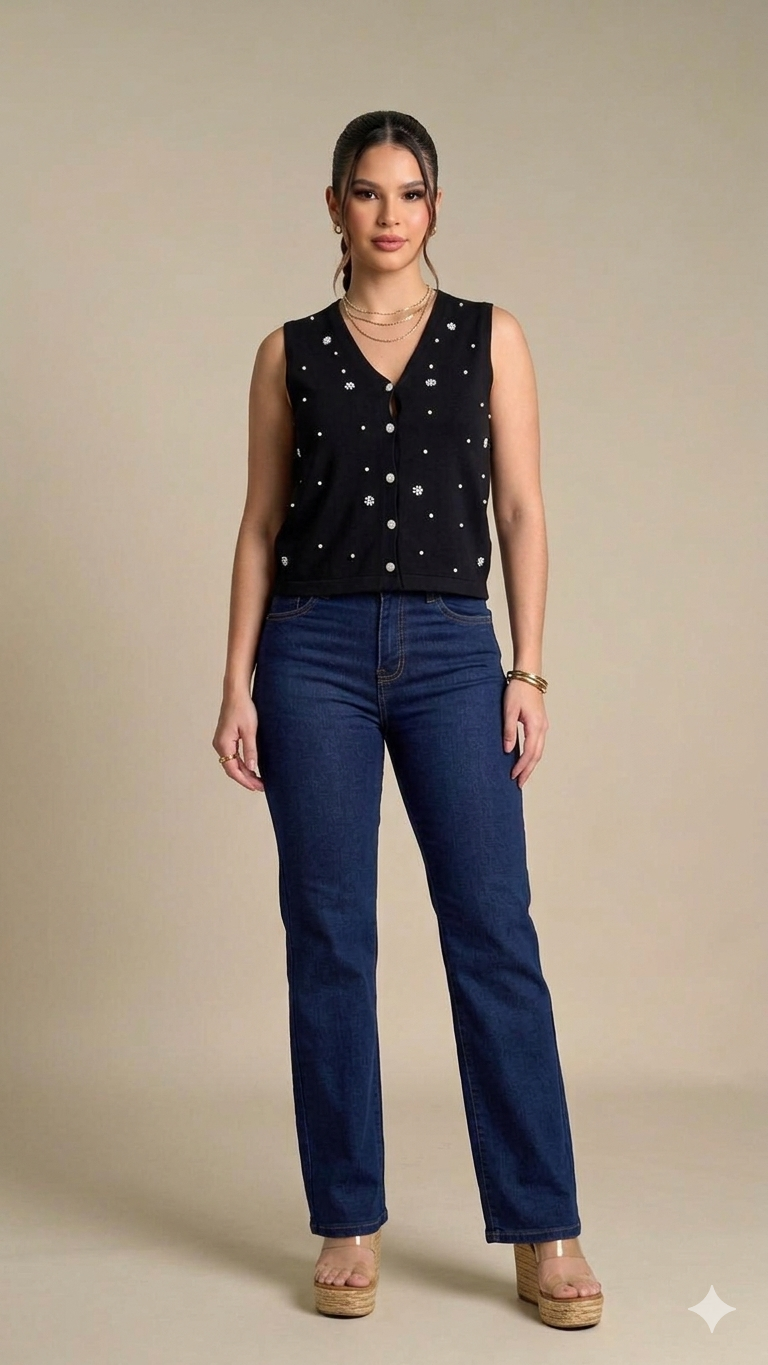 Blusa Perlas 127-D
