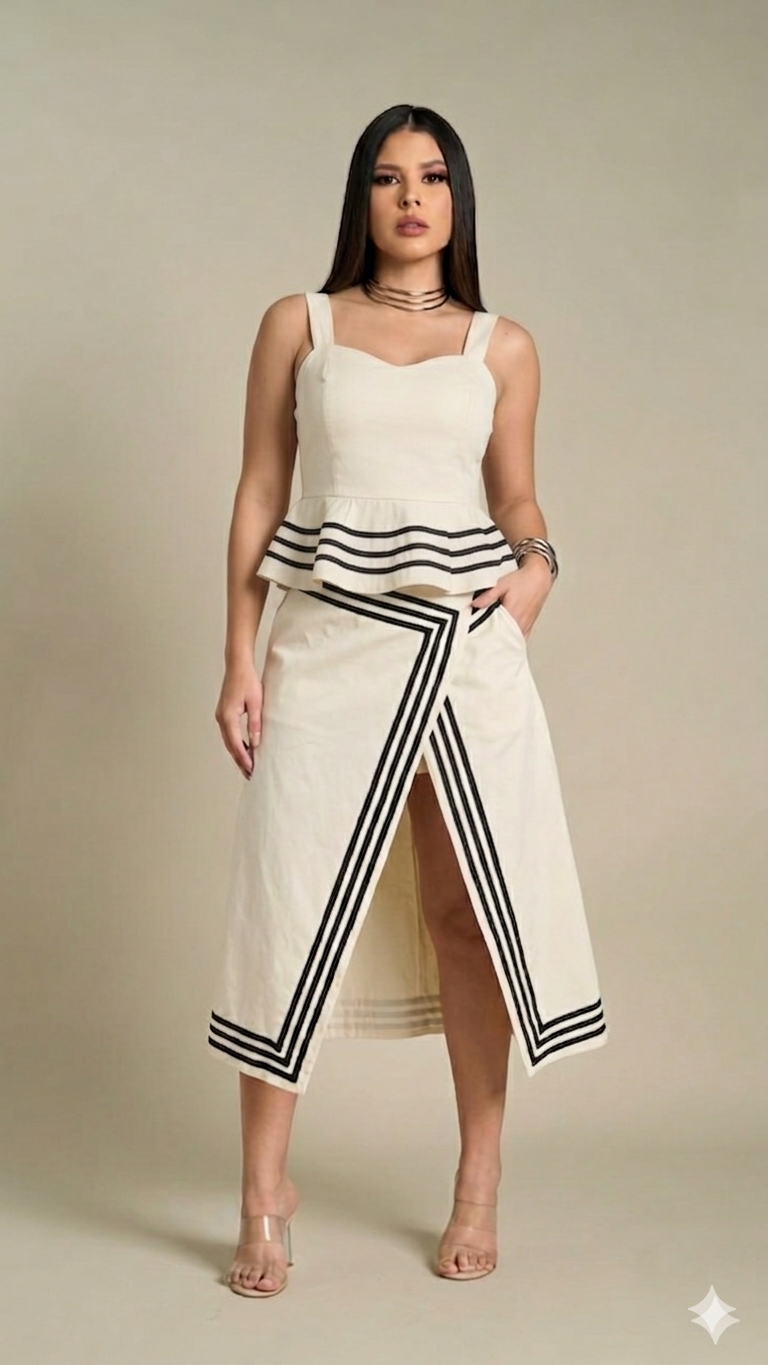 Conjunto falda + sueter