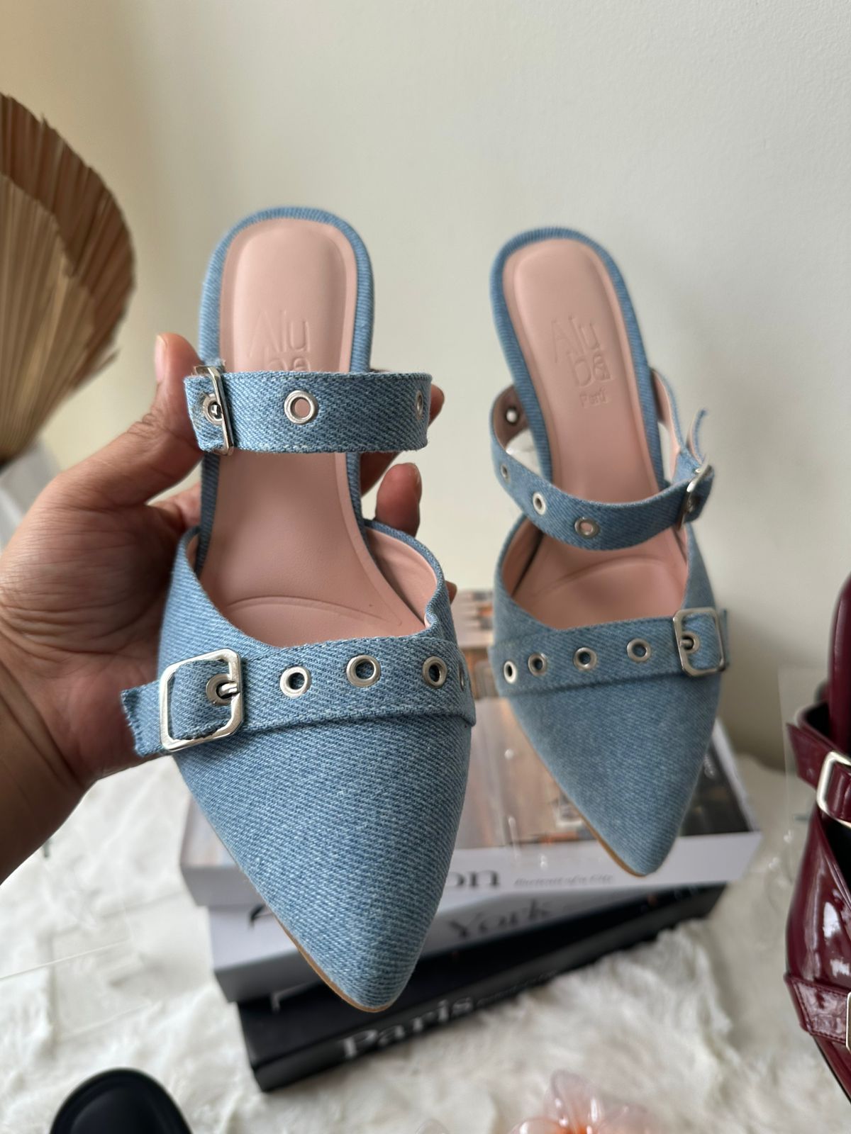 Denim Tachas Taco