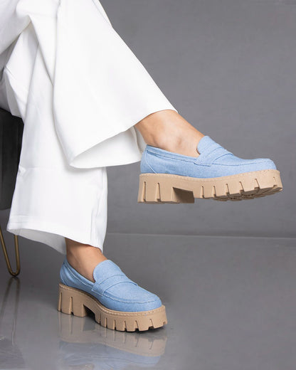 Jeans Denim Mocasines