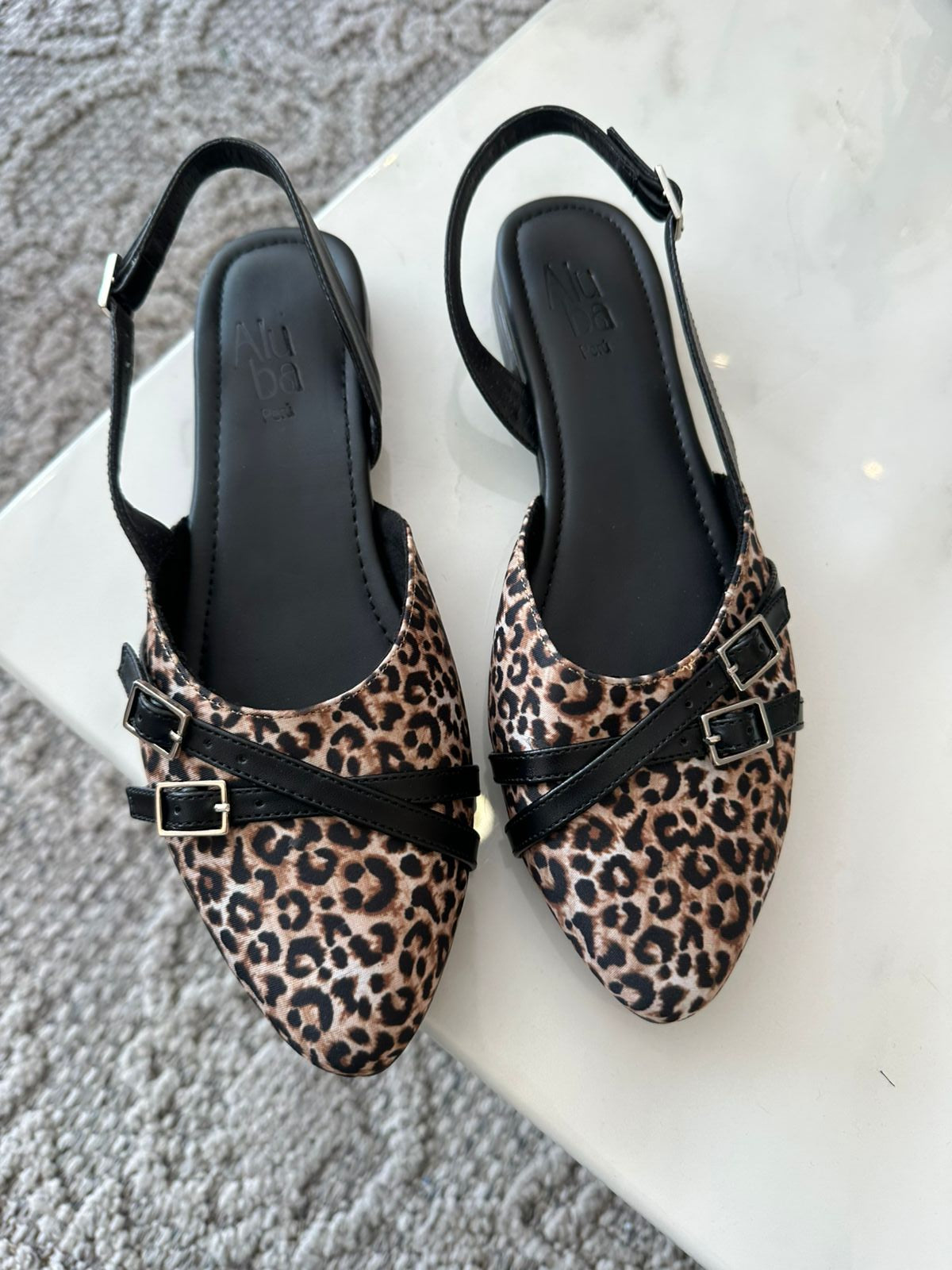 Leopardo Slingbacks
