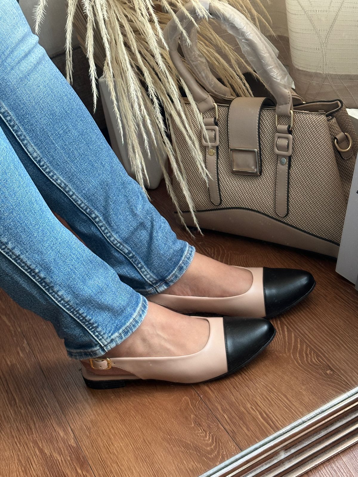 Mary punta color Slingbacks