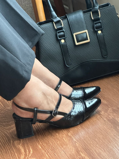 Gloria Lagarto Tacones