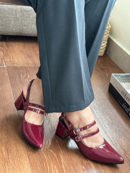 María charol tacones