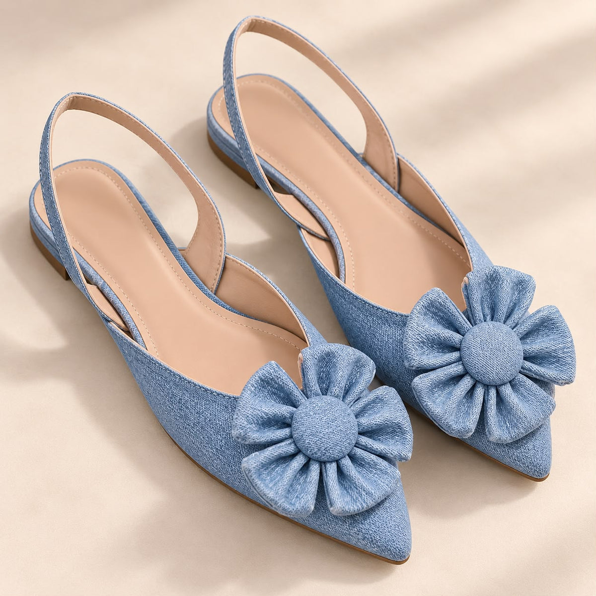 Flores jeans Slingback