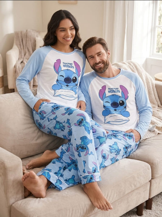 stitch Pantalon largo