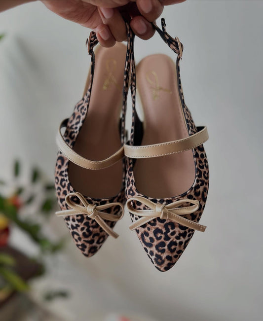 Sandalia animal print